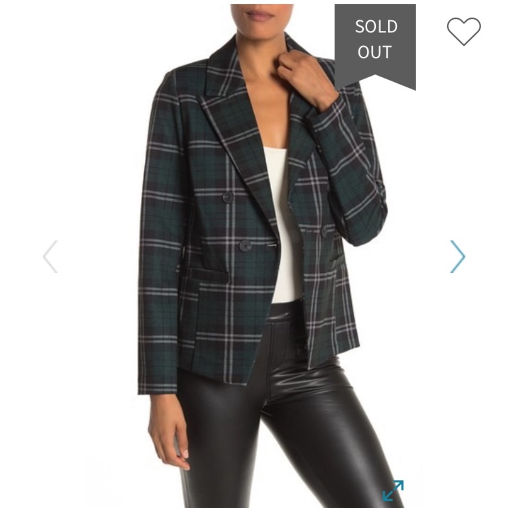 BAGATELLE Plaid Blazer